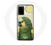 Coque pour Samsung Galaxy S11 Plus Amazone Perroquets Vert