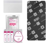 apgo MATTE Hybrid protective glass compatible with Wiko Y81, flexible nano glass, great replacement for tempered glass, scratch-resistant, full glue