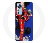 Coque pour Xiaomi Mi 12 / 12X Formule 1 Fernando Alonso Pilote automobile F1 Rouge
