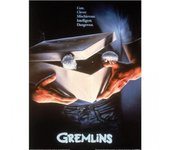 Gremlins Impresión de papel de póster de película 40cm x negro