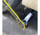 Llave de trinquete para gato de coche: Herramienta de extracción de neumáticos tipo tijera que ahorra mano de obra Cross wrench
