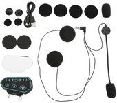 Auriculares Bluetooth para casco de motocicleta A10, resistentes al agua, con sonido de alta fidelidad y calidad de sonido.