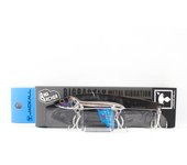Jackall Big Backer 107 Metal Vibe 27 gramos Señuelo hundido UV Plata (2806)