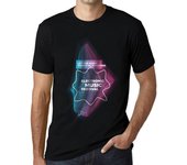 Camiseta gráfica para hombre Music Fest Let The Music Carry Us Together Deep Black XS negro