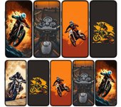 Funda para teléfono Moto Cross, para Samsung Galaxy S24, S23, iPhone 16, 15, 14, Xiaomi Redmi Note 13, 12, 11, 10 Plus, 9 Pro Max, X, XR, OPPO, Huawei for Samsung Galaxy M35 aero