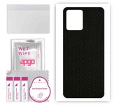 apgo Protective Skin Sticker for the back compatible with Realme 8, Wrap Film, Foil, Vinyl - Pattern Matrix
