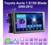 Radio de coche con Android Carplay de 2 DIN para Toyota Auris 1 E150 Blade 2006-2012, reproductor multimedia, unidad principal, navegación GPS estéreo, BT, WIFI, 2 + 32 GB 1+16GB