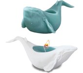 Moldes flexibles para velas Moldes para manualidades Moldes con forma de ballena Moldes fáciles de desmoldar Moldes para portavelas Moldes para base de velas