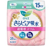 KAO Laurier Sarapure Super Absorbent Slim 15cc 25sheets Sara Pure Light incontinence Please replace it as needed. Sara Pure