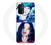 Coque pour Oppo A74 5G Blackpink Groupe K-pop Filles Lisa et Jisoo Lovesick girls poster the album