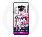 Coque pour Samsung Galaxy Note 9 Formule 1 Sergio Pérez Pilote automobile de F1