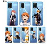 Haikyuu Hinata ataca Anime para Realme 8 8i V3 V5 GT Neo Flash Edition Explorer Master Neo2 Narzo 30 50i 50A C21Y funda de teléfono Realme V3