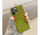 Funda de teléfono con ondulación de agua Simple a la moda para Iphone 13 11 12 14 Pro Max 14 Plus funda de silicona suave a prueba de golpes Capa Shell For iPhone 12 Pro