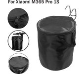 Bolsa de almacenamiento para manillar, bolsas para patinete eléctrico Xiaomi M365 Mi3 Pro2 Mi4 Pro para Ninebot Max G30 G30D ES1 ES2 ES3 ES4, accesorios para cesta de cabeza negro