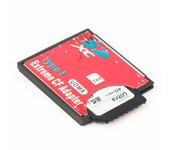 Ranura única para tarjeta Micro SD/SDXC TF CF, adaptador de lector de tarjetas de memoria tipo I para la última grabadora rojo