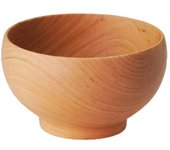 Precioso cuenco de madera Sakura mediano