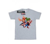 Marvel Avengers Assemble Comic Team Camiseta para hombre L blanco