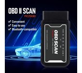 Escáner de diagnóstico OBD2 Operación fácil PIC25K80 Chip Check Engine Compatible con Bluetooth Lector de código BT OBD2 para motocicleta para Android 1pc
