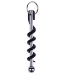Mini ouvre-bouteille de vin Portable en acier inoxydable tire-bouchon à Double charnière porte-clés extérieur ouvre-bouteille access