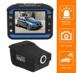Cámara DVR para automóvil, detector de radar, cámara de tablero, grabadora de video, tacógrafo, dispositivo de advertencia de tráfico, versión en ruso e inglés China