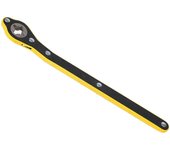 Llave de trinquete de metal que ahorra mano de obra, fuerte, duradera, diseño de balancín, llave de trinquete de gato, llave