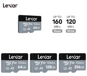 Lexar Professional 1066x 4K Cámaras Drones Full-HD y 4K UHD Vídeo 64/128/256GB TF Tarjeta de memoria 64GB