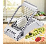 Cortador de huevos multifuncional, cáscara de huevo y rebanada de huevo, cortador de jamón y fresa, utensilio de cocina para desayuno 1pcs