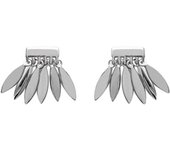 Les Trésors De Lily [P1989] - Les Trésors De Lily [P1989] - Boucles argent 'Navajos' argenté (rhodié) - 10x6 mm plata