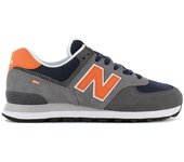 New Balance Classic 574 - Herren Sneakers Schuhe Grau-Blau ML574EAF ORIGINAL EU 44.5 US 10.5 gris