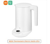 Xiaomi Hervidor de agua eléctrico MijiaSmart 2 Pro pantalla LED Control inteligente de temperatura tetera inoxidable de ebullición rápida y caliente blanco