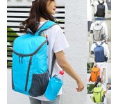 Mochila plegable impermeable para senderismo, Camping, viajes, senderismo negro