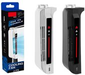 Ventilador de refrigeración portátil, radiador de consola de juegos para PS5, artefacto de Host eficiente, ventilador externo de 3 velocidades, accesorios para juegos negro