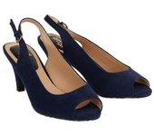 Good For The Sole Zapatos de salón anchos Evelyn Peep Toe para mujer/señora 7 UK