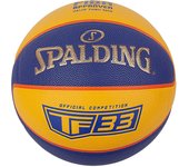 SPALDING TF-33 Balón Oficial, Baloncesto Unisex amarillo 6 amarillo