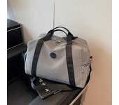 Maleta de viaje para hombre y mujer, nueva maleta deportiva de gran capacidad, bolsa de almacenamiento para actividades al aire libre, 2024 negro