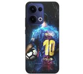 Coque de téléphone - Maniacase - Oppo Reno 13 5G - Silicone - Football Superstar - Noir