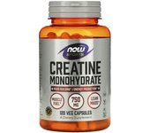 NOW Foods, Deportes, Monohidrato de creatina, 4500 mg, 120 cápsulas vegetales (750 mg por cápsula)