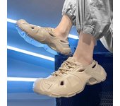 Sandalias de playa de verano para hombre, zapatillas, zapatos de jardín, sandalias de calle de moda, sandalias de vacaciones sin cordones, sandalias de EVA, zapatos de moda de diseño 39
