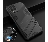 Funda a prueba de golpes para OPPO Realme 7 8 Pro con soporte resistente y anticaídas para Realme V13 V15 Q3 Q3i C15 C12 Narzo 20 For Realme 8 4G gris