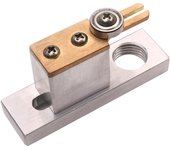 Herramientas para hacer violín Cellow, cortador eléctrico de ranuras, accesorios de herramientas Luthier con dos Miling plata