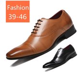 2019 Zapatos de hombre Zapatos de negocios para hombre Zapatos formales Mocasines casuales transpirables para hombre 40 marrón