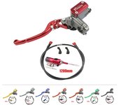 Kit de embrague hidráulico CNC para motocicleta de 7/8  y 22 mm, cilindro maestro de palanca, 125 ~ 250 cc, para Honda, Yamaha, Ducati, Aprilia, Dirt Bike y ciclomotor.