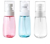 Botella de loción en aerosol de 30/60/80/100 ml, subembotellado de perfume PET, vacía, para maquillaje, aromaterapia, rellenable, portátil para viajes 30ml