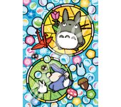 ENSKY Mi vecino Totoro Ohajiki Totoro x Ghibli Art Crystal Puzzle 208 piezas ART CRYSTAL JIGSAW 18,2 x 25,7 cm 208-AC55