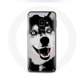 Coque pour samsung galaxy S9 plus Husky de Sibérie Yeux Bleus