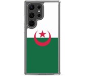 Coque Téléphone - Samsung - Galaxy S23 - Drapeau Algérie - Souple - Multicolore
