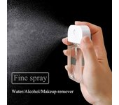 12 botellas de spray rellenables para viaje de perfume de 50 ml, diseño de tarjeta portátil, pulverizador transparente para mujer con embudo