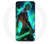 Coque Samsung Galaxy A20e One piece Zoro 3D Manga anime Fanart