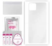 apgo Ultra Clear Protective Skin Sticker for the back compatible with Honor Play 20, Wrap Film, Hydrogel Film, Flexible, Soft TPU with positioning lay