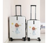 Maleta de viaje con ruedas para niños, Maleta de mano de 20 pulgadas, equipaje rodante, cubierta de carrito para estudiantes, bolsa de equipaje para niñas 24 inch